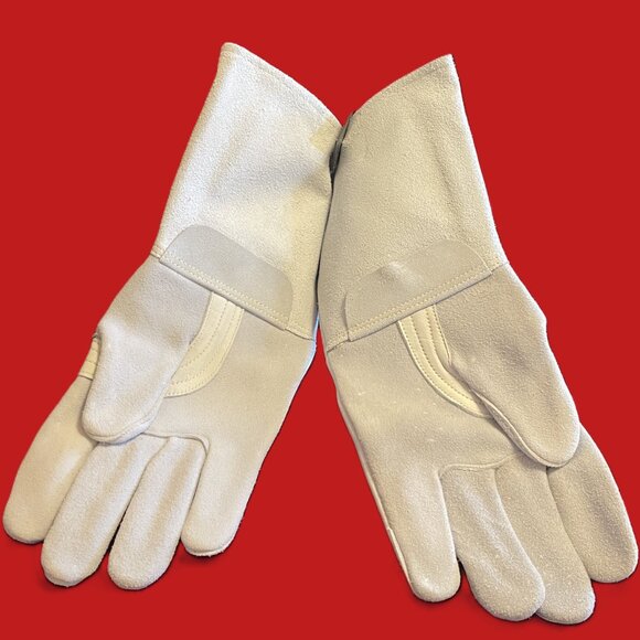 LEATHER WELDING GLOVES Black Stallion 750L Large PREMIUM ELK SKIN 1140A - Picture 7 of 11